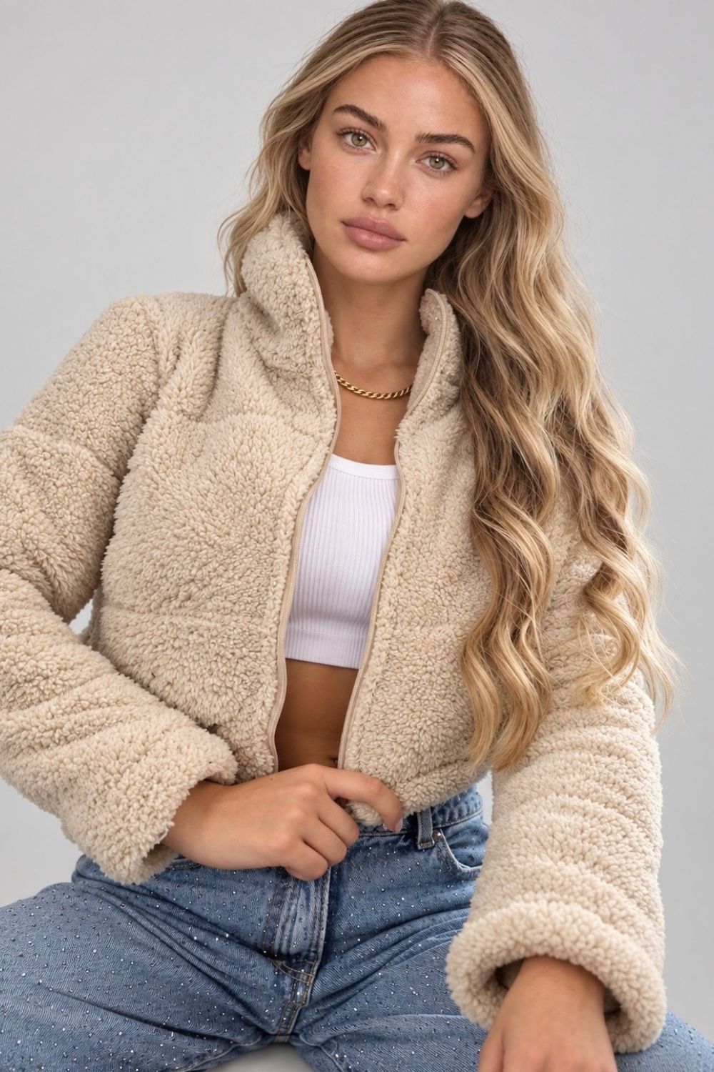 REF: 571 CHAQUETA TEDDY