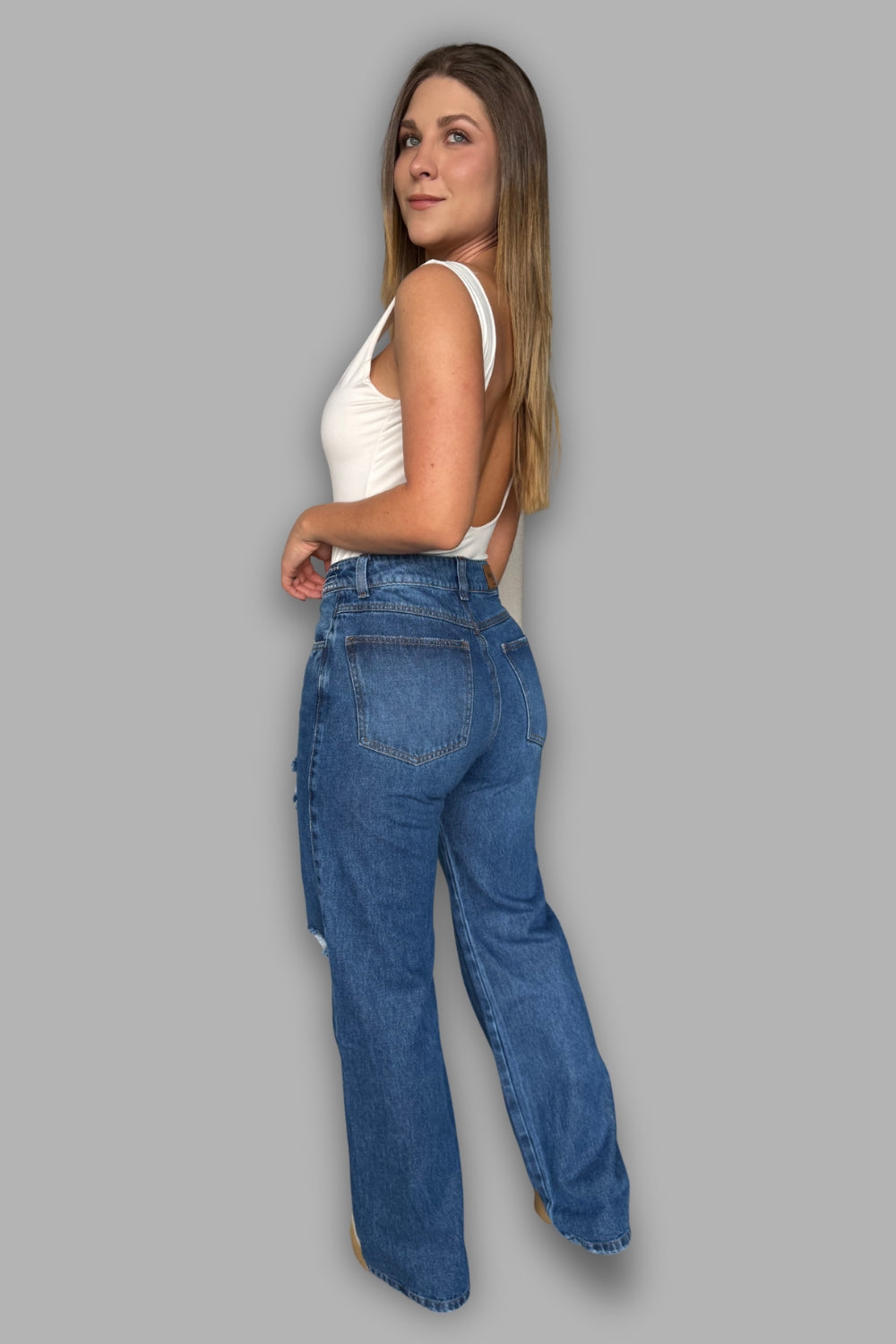 REF:340 JEAN PRETINA PIEDRAS RIGIDO