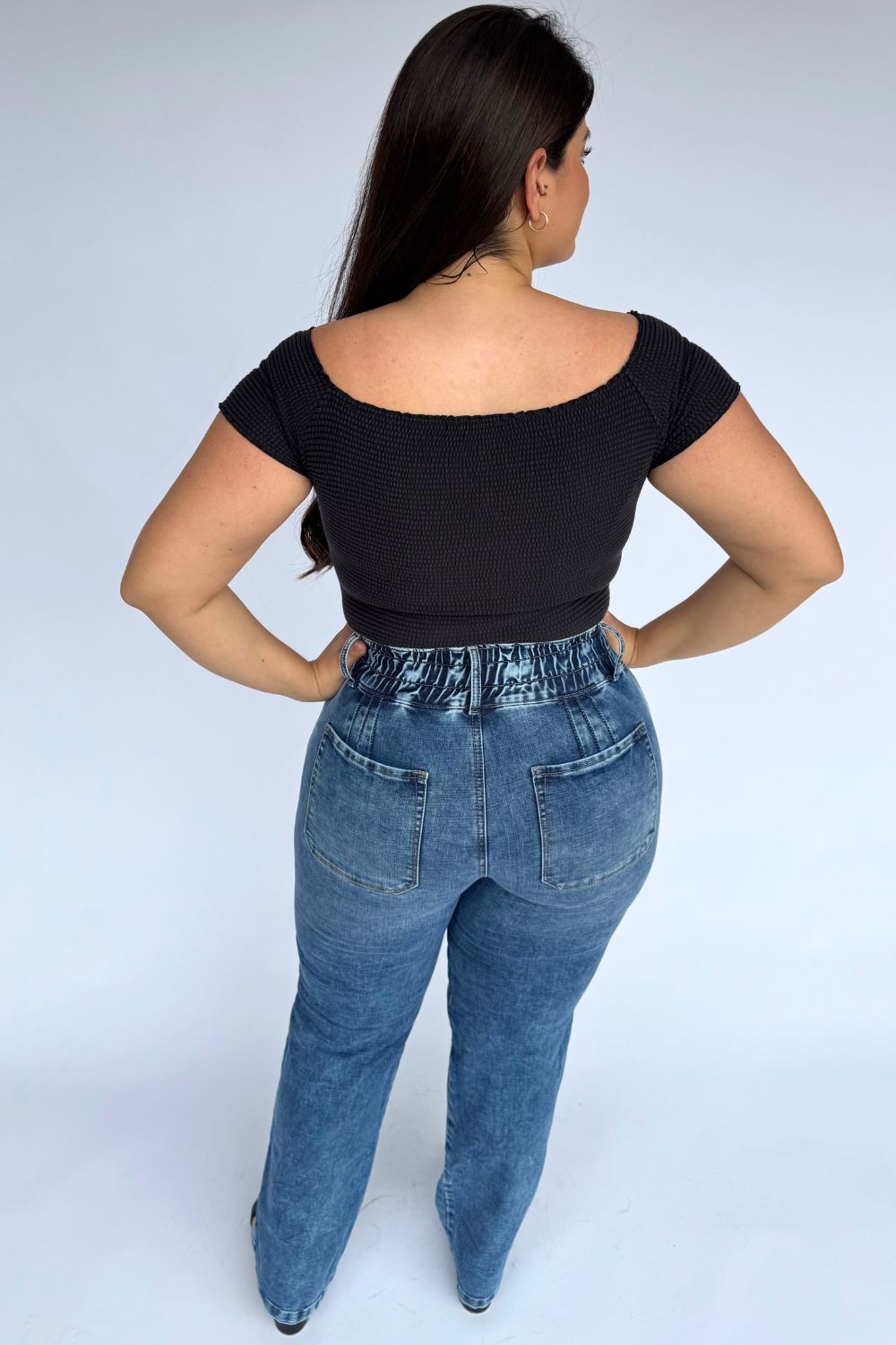 REF:371 JEAN ENRESORTADO BOTA RECTA STRECH