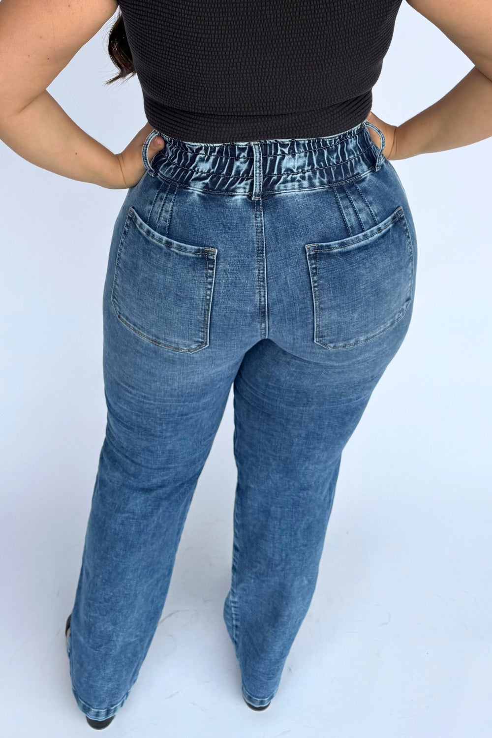 REF:371 JEAN ENRESORTADO BOTA RECTA STRECH