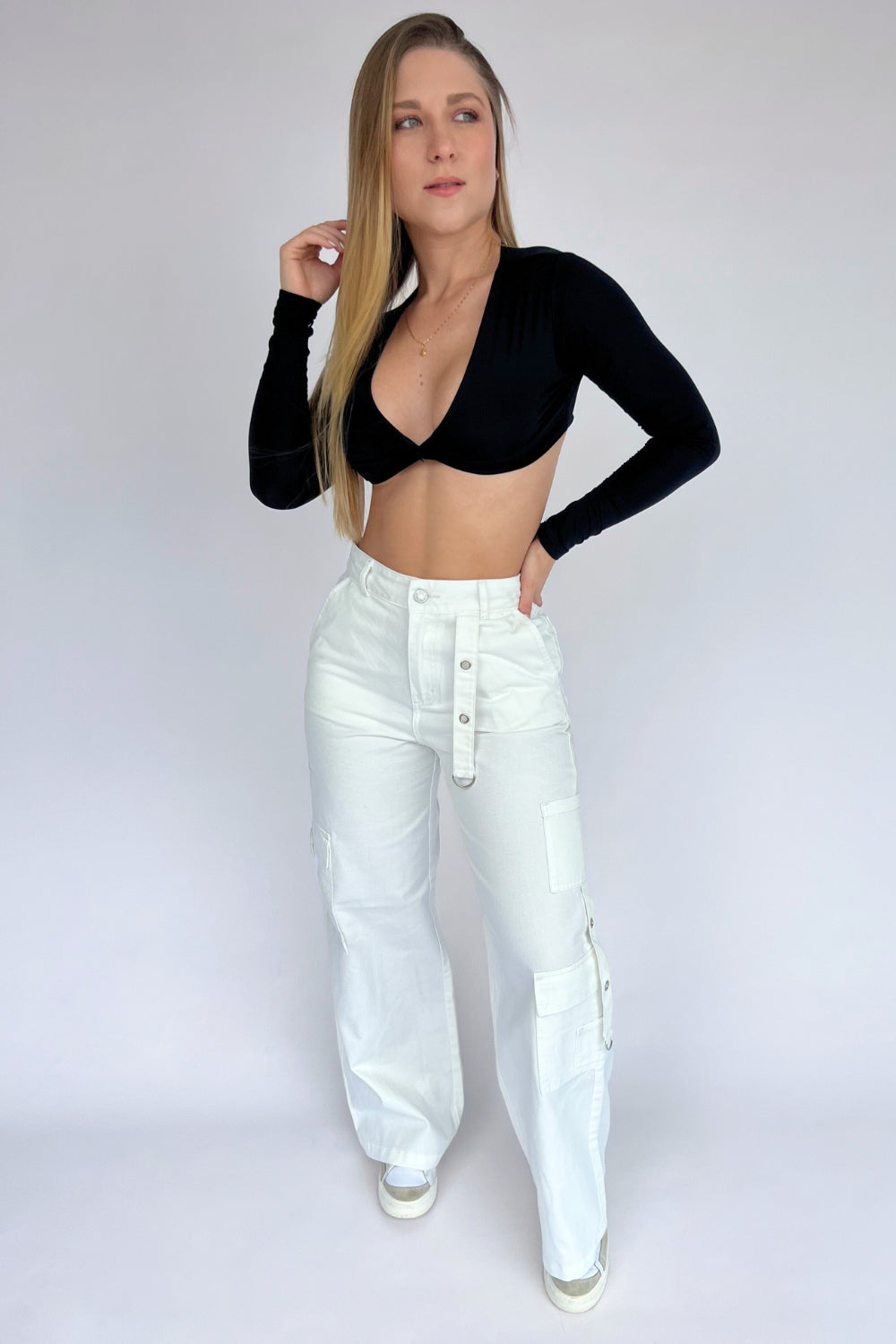 REF:363 PANTALON CARGO DRIL