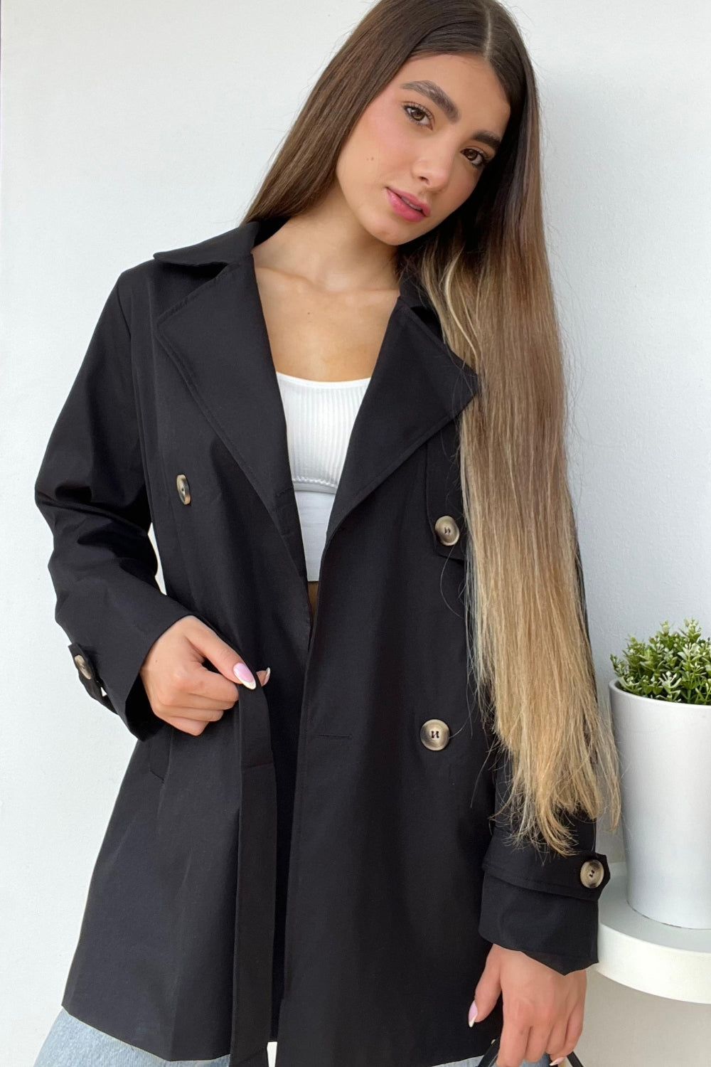 REF:531 GABAN TWILL CINTURON NEGRA