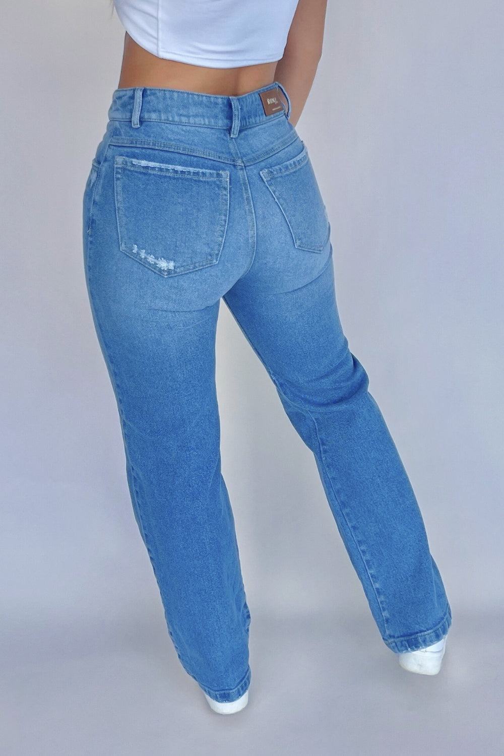 REF:378 JEAN COMFORT BOTA RECTA STRECH