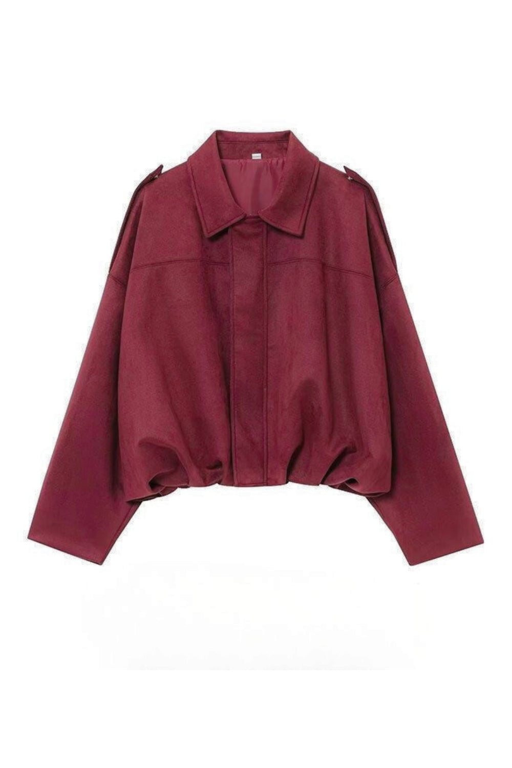 REF: 429 CHAQUETA OVERSIZE PEACH VINOTINTO