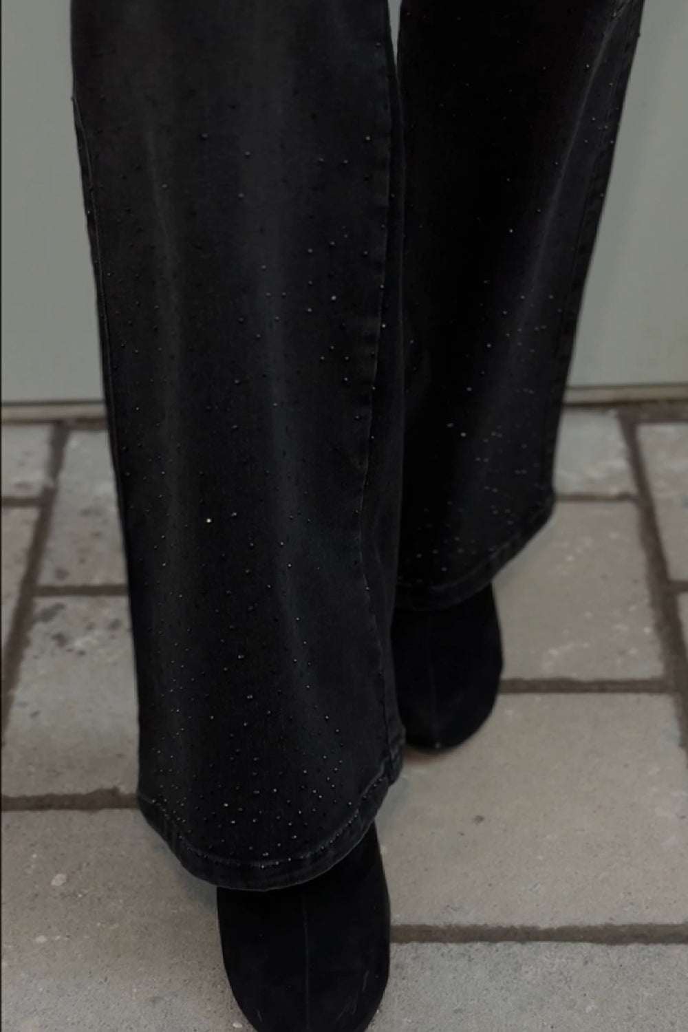 REF: 454 JEAN BRILLO CARGO NEGRO STRECH