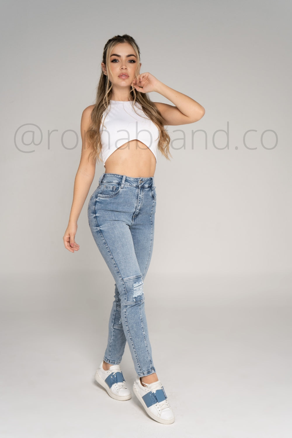 REF:266 JEAN SKINNY TONO CLARO STRECH