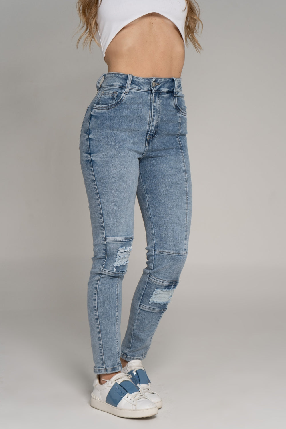 REF:266 JEAN SKINNY TONO CLARO STRECH