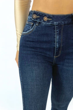 JEAN SKINNY DOBLE BOTON BASICO STRECH REF 350