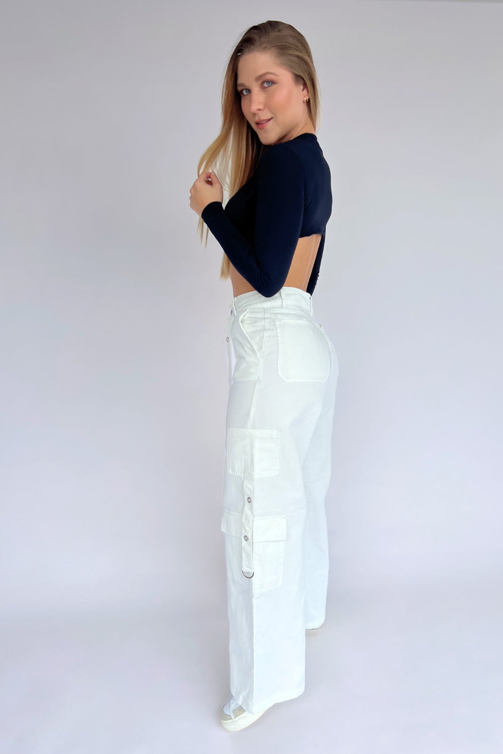 REF:363 PANTALON CARGO DRIL