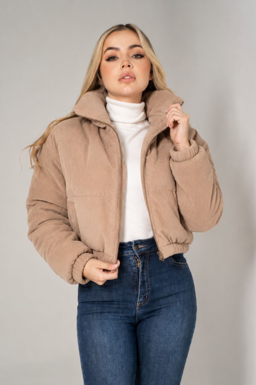REF: 404 CHAQUETA PUFFER CORDUROY ARENA
