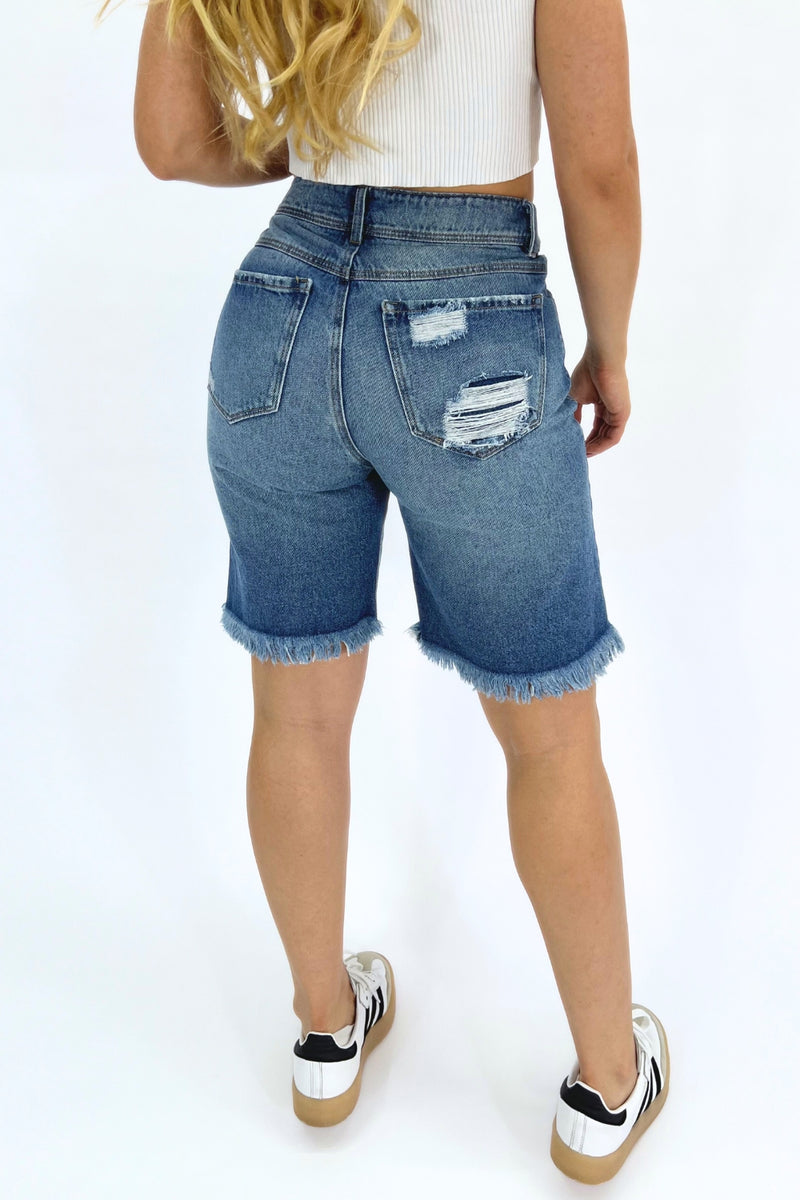 SHORT LARGO - BERMUDA DENIM REF:331