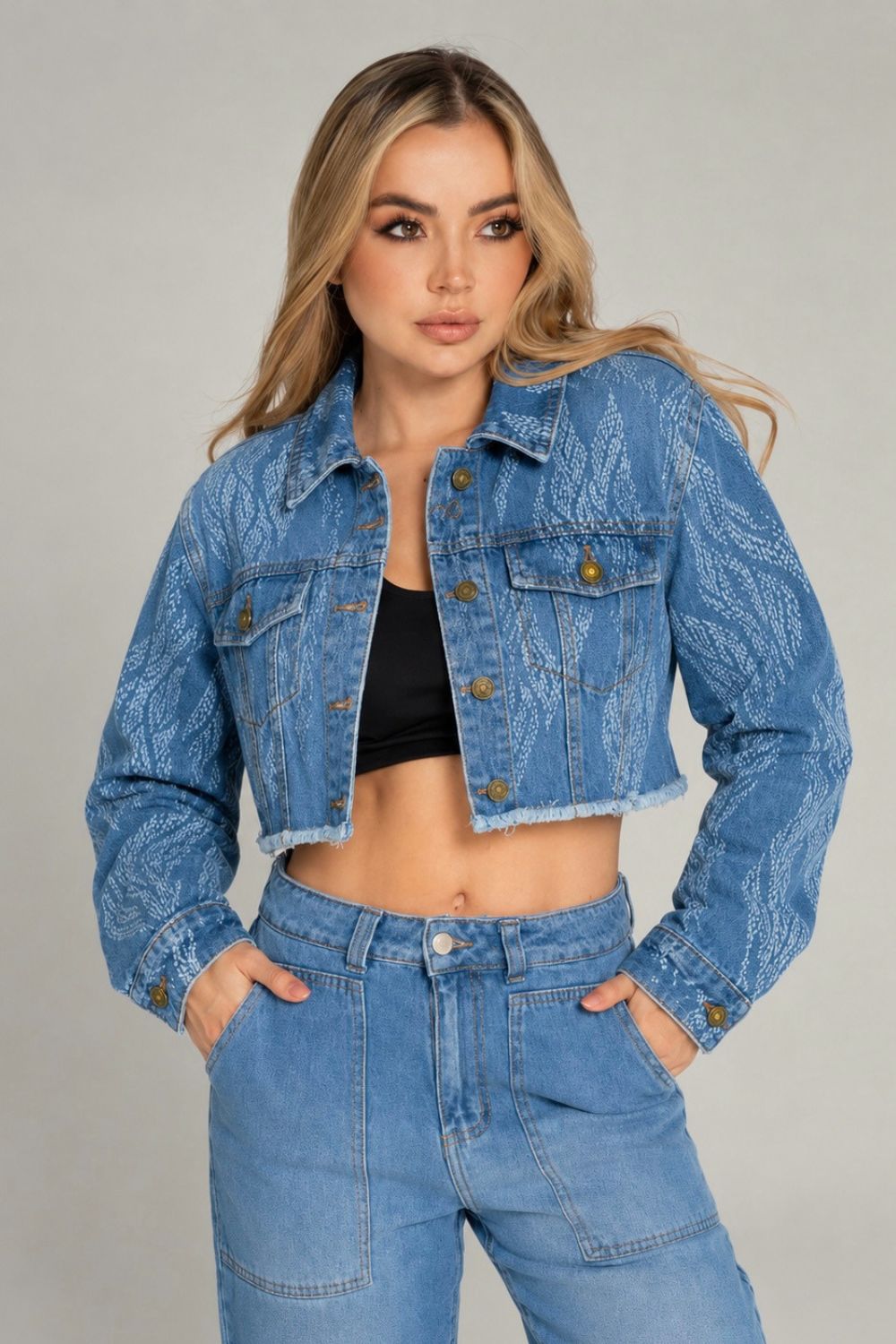 REF:544 CHAQUETA CORTA LASER