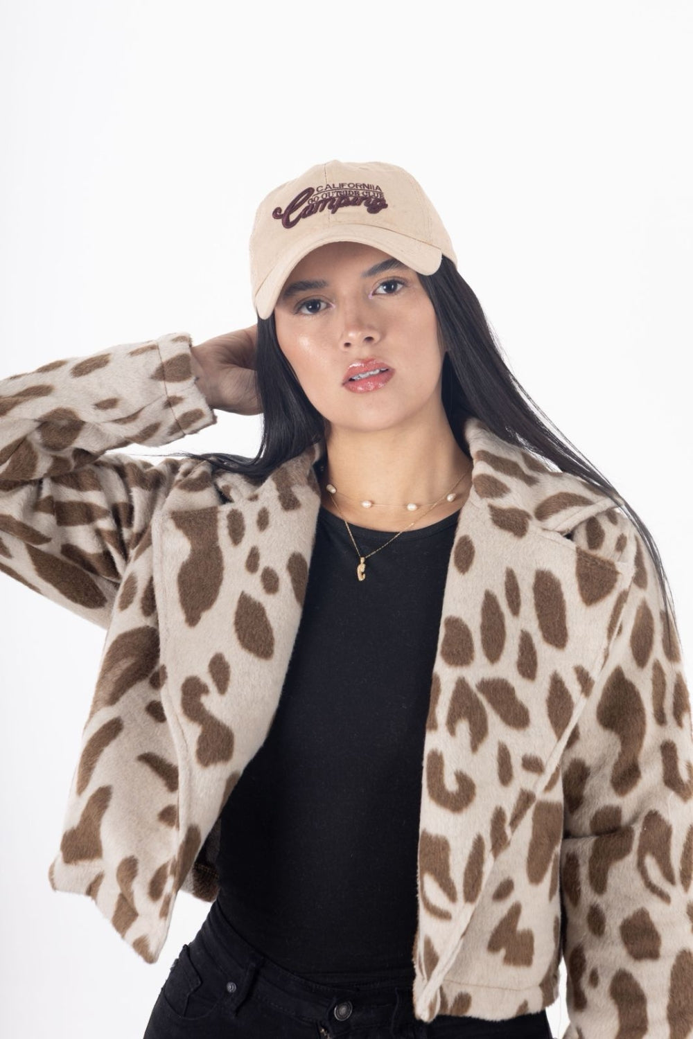 REF:499 CHAQUETA COW PRINT